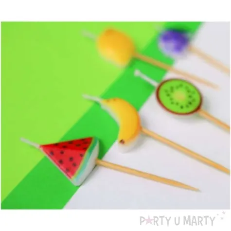 swieczki pikery owoce godan 5 szt