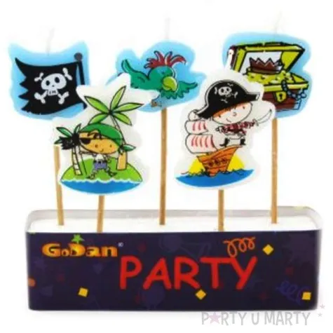 swieczki pikery piraci