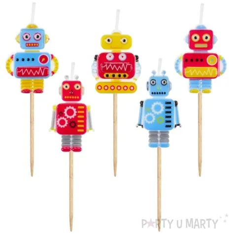 swieczki pikery roboty godan 5 szt