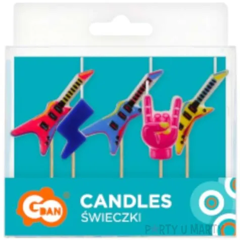 swieczki pikery rockowe brzmienie godan 5 szt