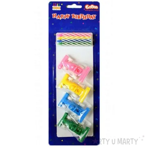 swieczki samochodziki podstawki 8 4