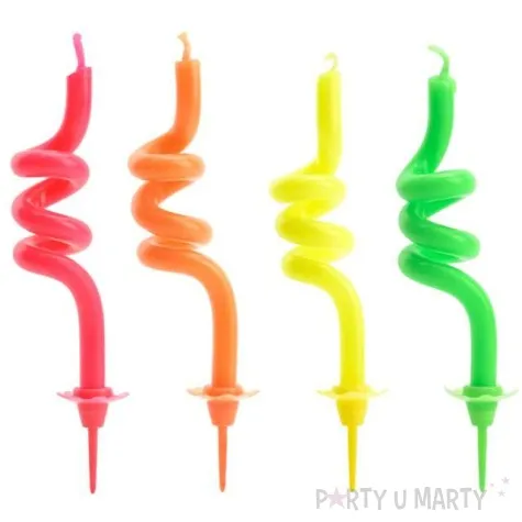 swieczki swiderki mix partydeco 4szt