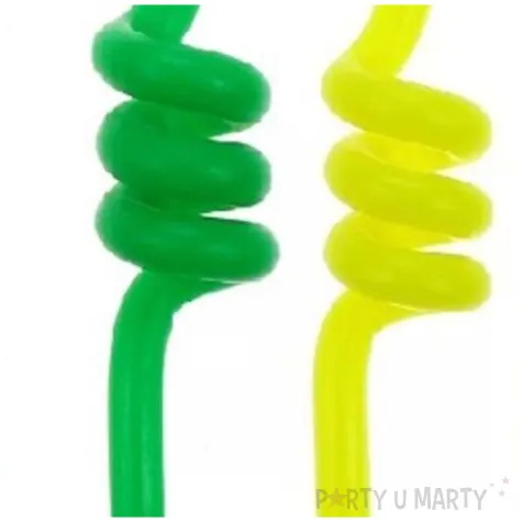 swieczki urodzinowe kolorowe spirale mix godan 4 szt