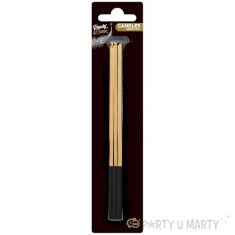swieczki urodzinowe magiczny plomien miedziane godan 6 szt