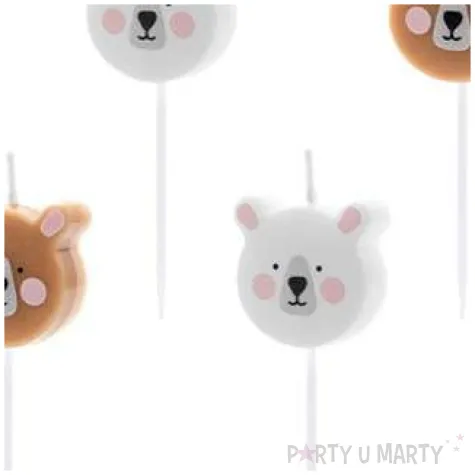 swieczki urodzinowe miski mix partydeco 6szt