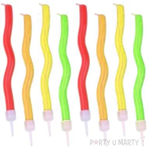 swieczki urodzinowe zyg zak mix arpex 8 szt