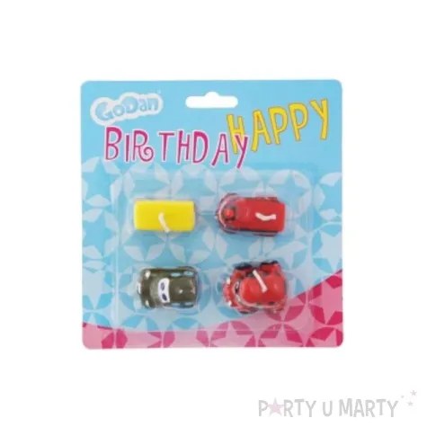 swieczki wesole samochody