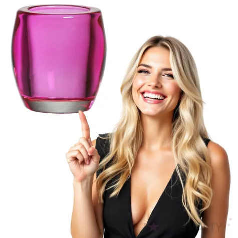 swiecznik classic tealight fuksja bolsius 77 72