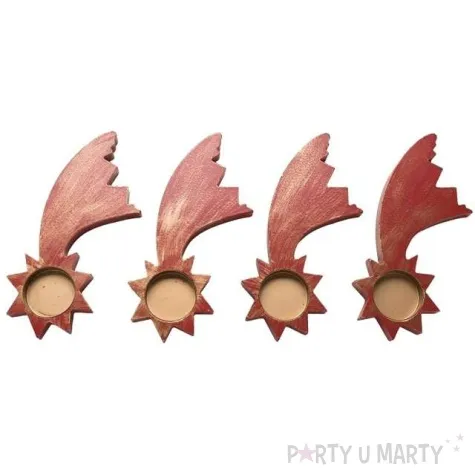 swiecznik gwiazdy betlejemskie gm 4 szt