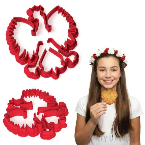 swieto 11 listopada foremka wykrojnik polska godlo orzel 79z87 mm czerwony