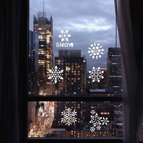 szablon dekoracyjny sniezynki snow boze narodzenie aliga 25x25 cm