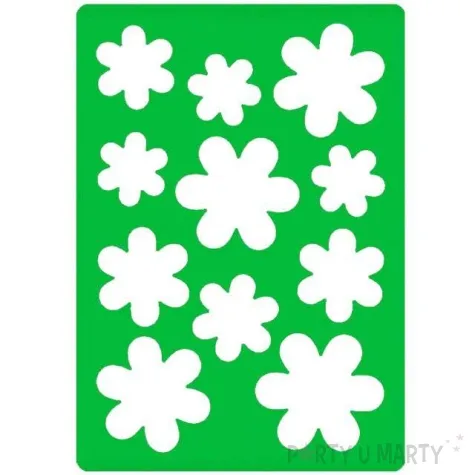 szablony dekoracyjne classic kwiatki titanum 148x105 mm