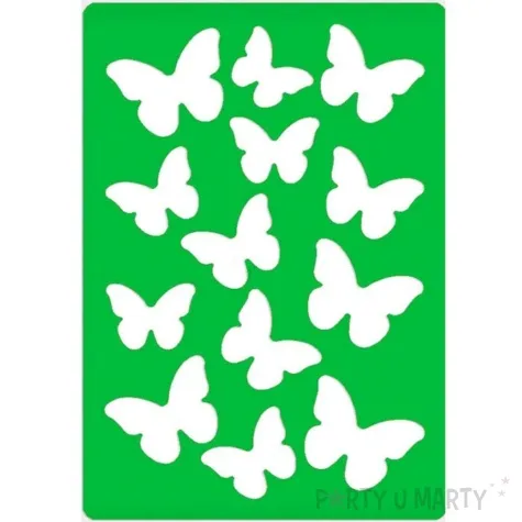 szablony dekoracyjne classic motylki titanum 148x105 mm