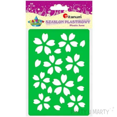 szablony dekoracyjne classic platki titanum 148x105 mm