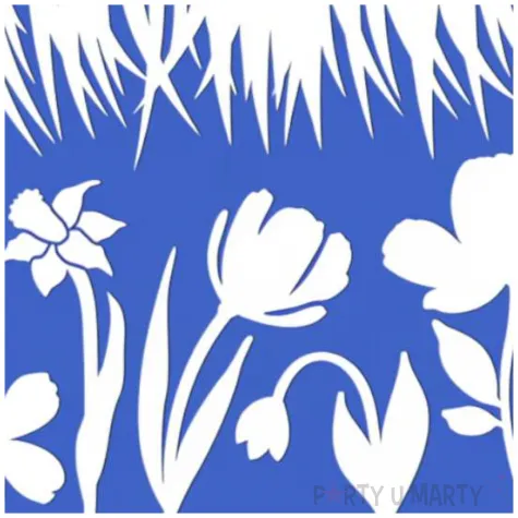 szablony dekoracyjne wiosenne kwiaty laka titanum 18x10 5 cm