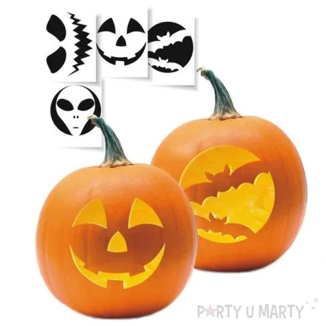 szablony do wykrawania dynia halloween arpex 10 szt
