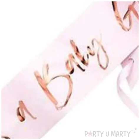 szarfa its a baby girl rozowa godan