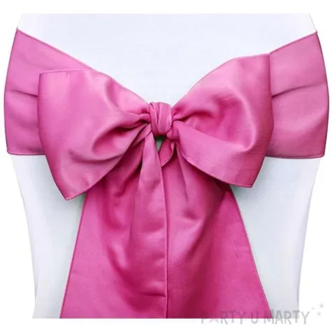 szarfa na krzeslo elegant fuksja 10 szt