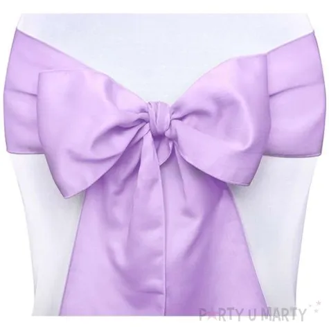 szarfa na krzeslo elegant lawendowa 10 szt