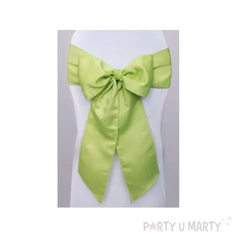 szarfa na krzeslo elegant zielona jasna 10 szt