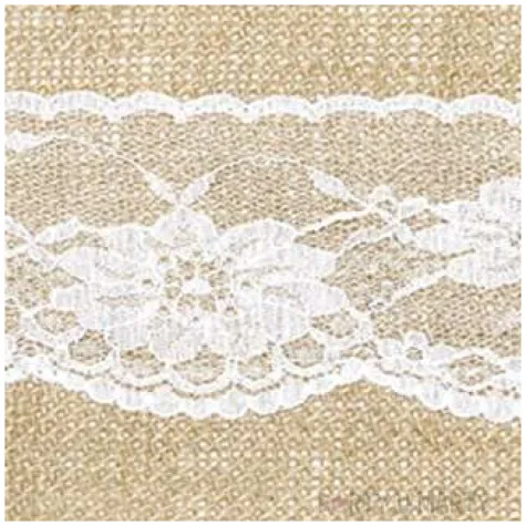 szarfa na krzeslo jutowa partydeco 1 szt