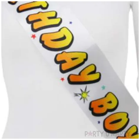 szarfa urodzinowa birthday boy godan 150cm