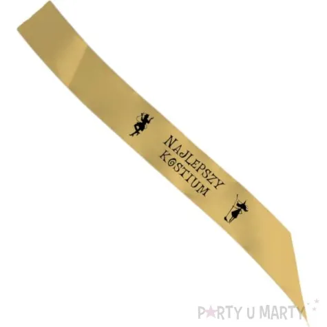 szarfa wyroznienie halloweenowe damskie congee 140 cm