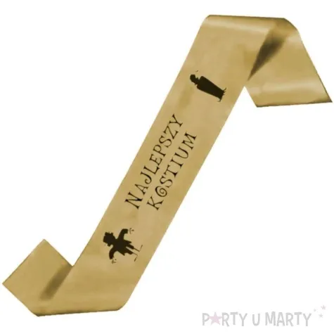 szarfa wyroznienie halloweenowe meskie congee 140 cm