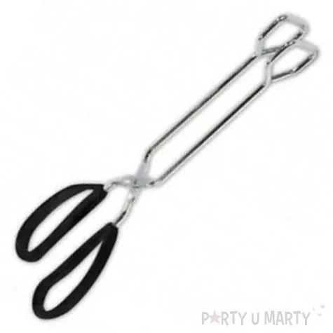 szczypce do grilla stal chromowana kemis