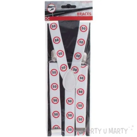 szelki 50 urodziny traffic birhtday funnyfashion