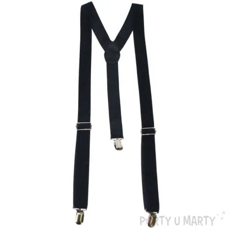 szelki classic czarne funny fashion