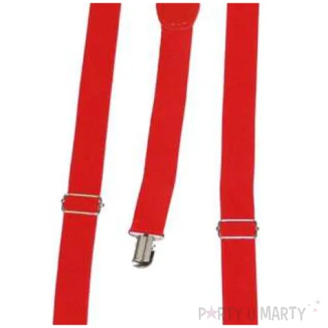 szelki classic czerwone funny fashion