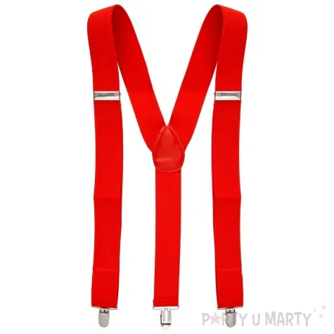 szelki classic czerwony widmann