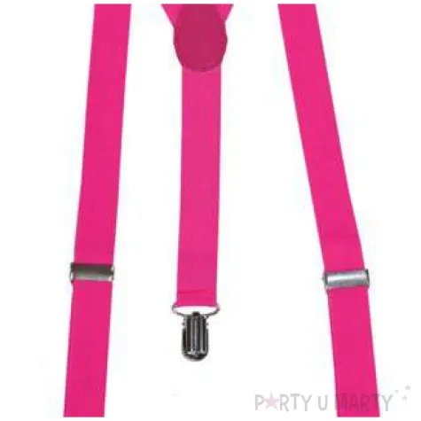 szelki fluo rozowe funny fashion