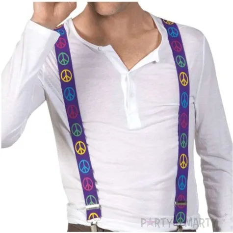 szelki hipis pacyfka fioletowe boland