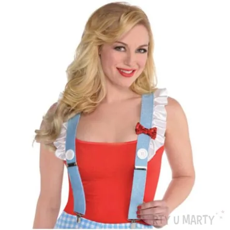 szelki oktoberfest niebieskie amscan