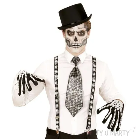 szelki pajeczyny czarne widmann