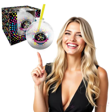 szklanka bombka bombowa impreza bgtech 400 ml