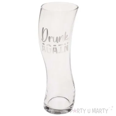 szklanka do piwa krzywa drunk again ootb 550 ml