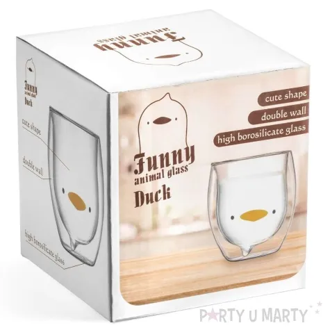 szklanka kaczuszka do gory nogami gadgetmaster 350 ml
