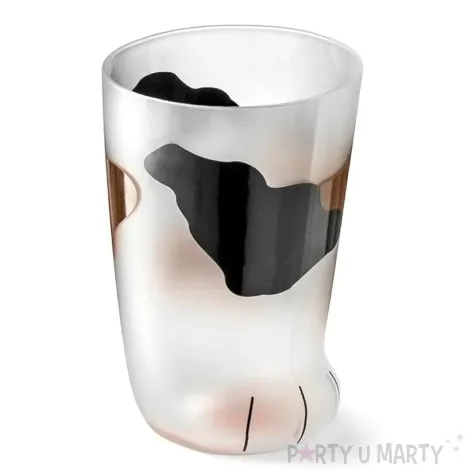 szklanka kocia lapka czarno brazowa gadgetmaster 300 ml