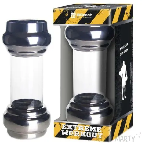 szklanka sztanga czarna bgtech 800 ml