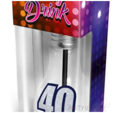 szklanka zarowka urodziny 40 bgtech 400ml