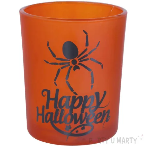 szklanki happy halloween pajak szkielet i dynia pomaranczowy guirca 3 szt