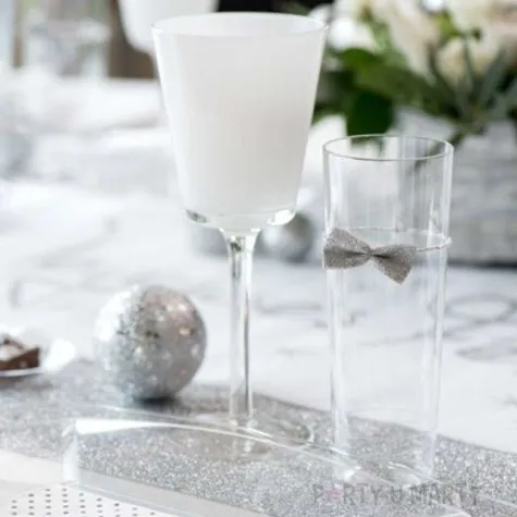 szklanki jednorazowe drink classic transparentne goldplast 300 ml 6 szt