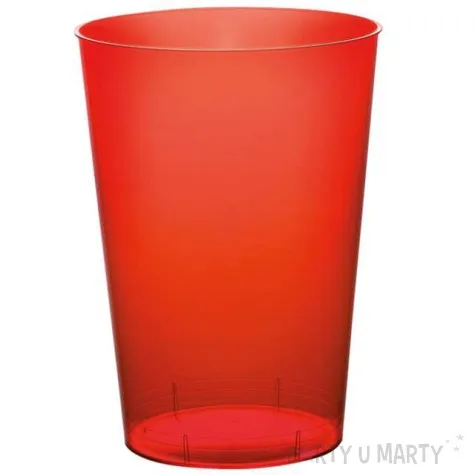 szklanki jednorazowe drink mini czerwone goldplast 200 ml 10 szt