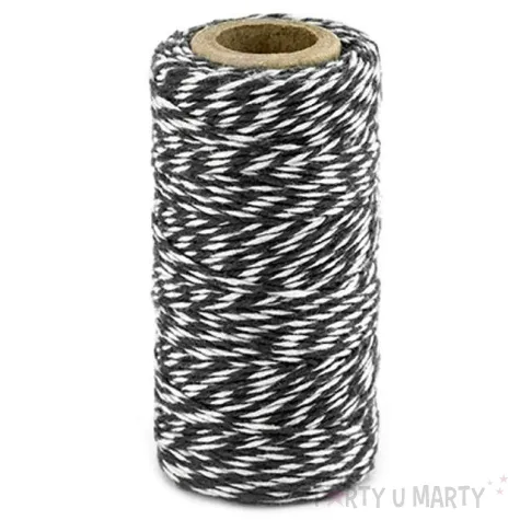 sznurek bakers twine czarny 50 m
