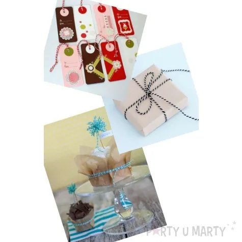 sznurek bakers twine czarny 50 m