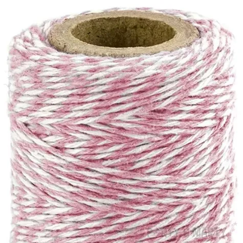 sznurek bakers twine rozowy 50 m
