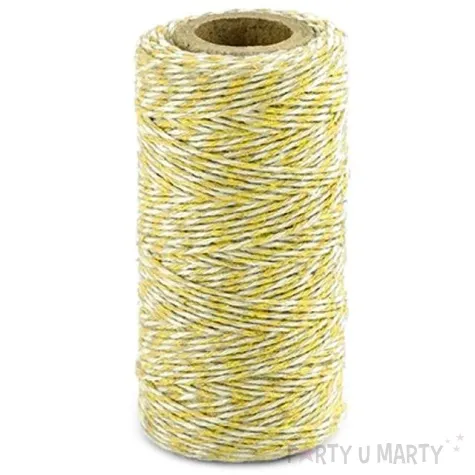 sznurek bakers twine zolty 50 m